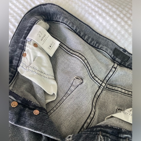 Mother Gray Denim Jeans - Picture 7 of 8